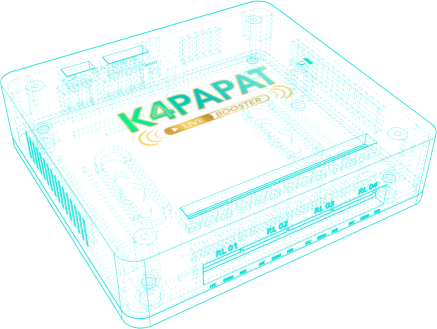 K4PAPAT Live Booster Left View